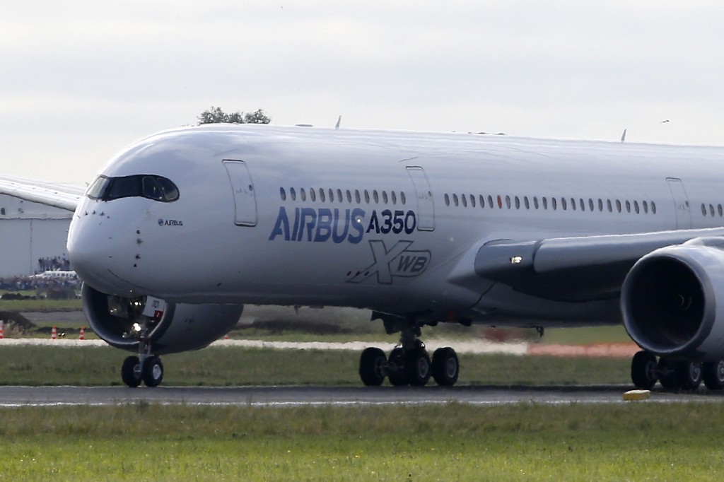 KCBA Fox 35 Monterey Salinas Two Test Aircraft Airbus A350 XWB In 