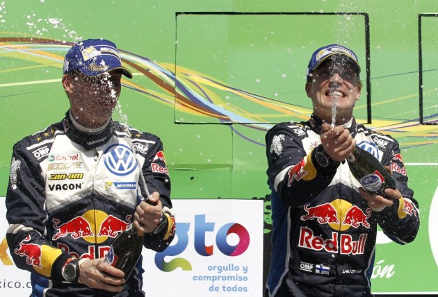 El finlandés Jari-Matti Latvala gana el Rally de México El finlandés Jari-Matti Latvala gana el Rally de México