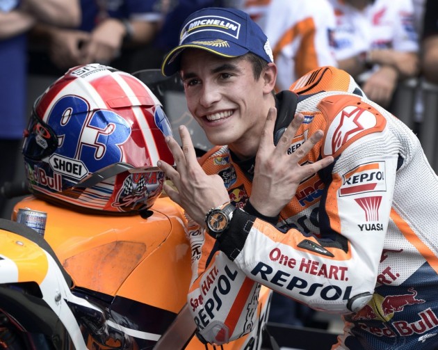 Marc Márquez se afianza en el liderato del mundial Marc Márquez se afianza en el liderato del mundial