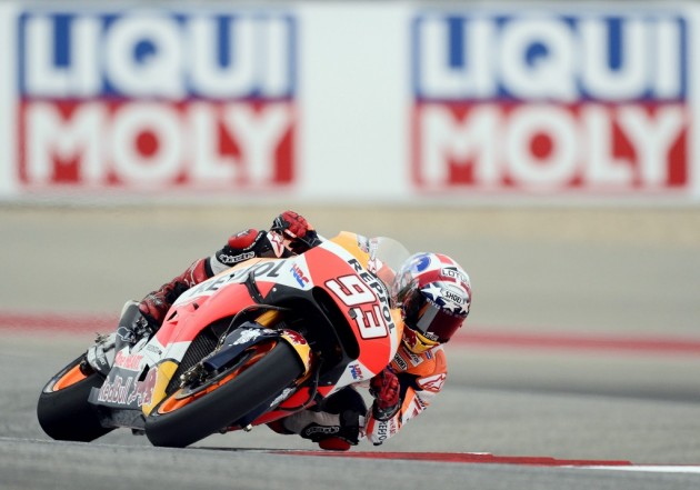 Márquez suma su segundo triunfo del año y cuarto en Austin para ser más líder Márquez suma su segundo triunfo del año y cuarto en Austin para ser más líder