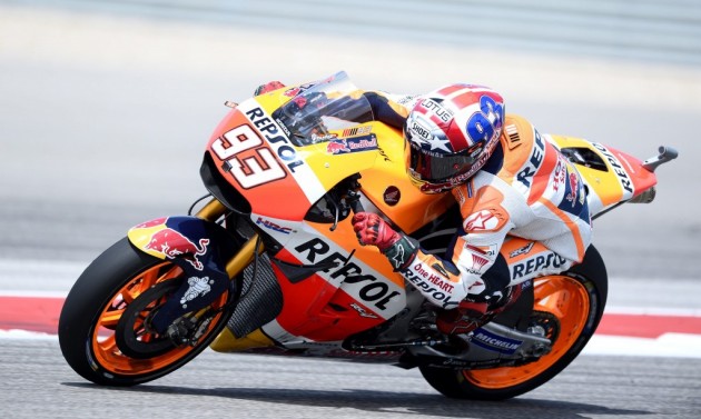 Márquez ya es sólido líder en MotoGP aunque su Honda no va como quiere Márquez ya es sólido líder en MotoGP aunque su Honda no va como quiere
