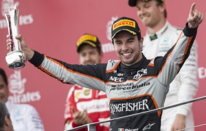 Sergio Pérez: "Está siendo un gran año para mí con dos podios"